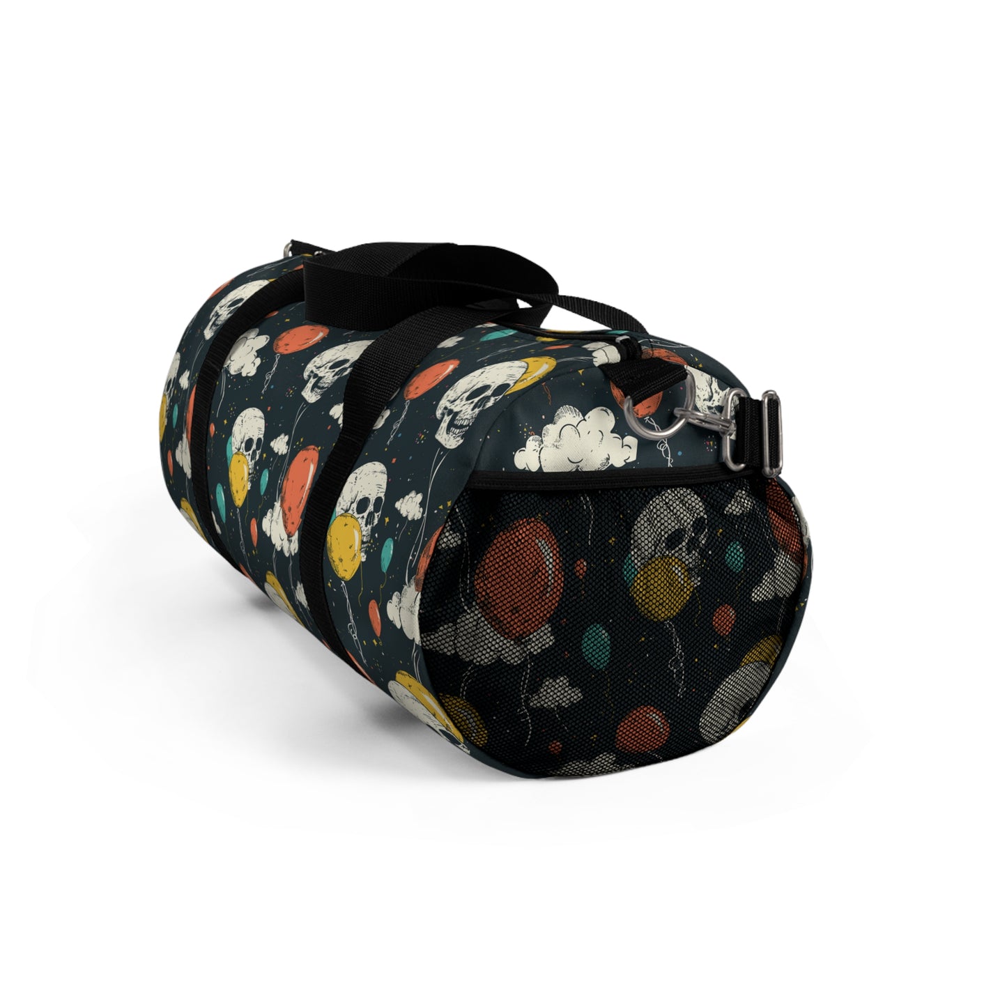 Creepy Clown & Halloween Balloon Duffel Bag