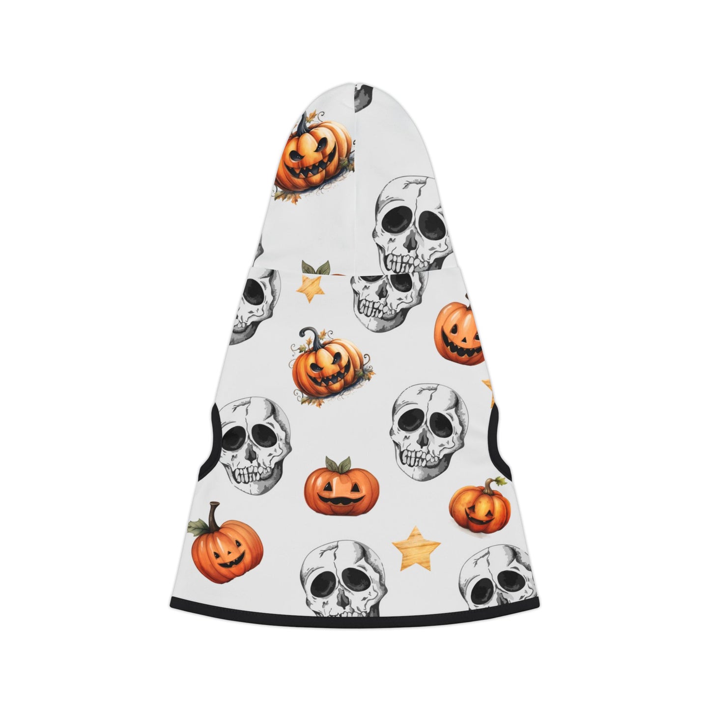 Custom Skull Pet Hoodie - Perfect Fit and Adorable Style for your furry friend!