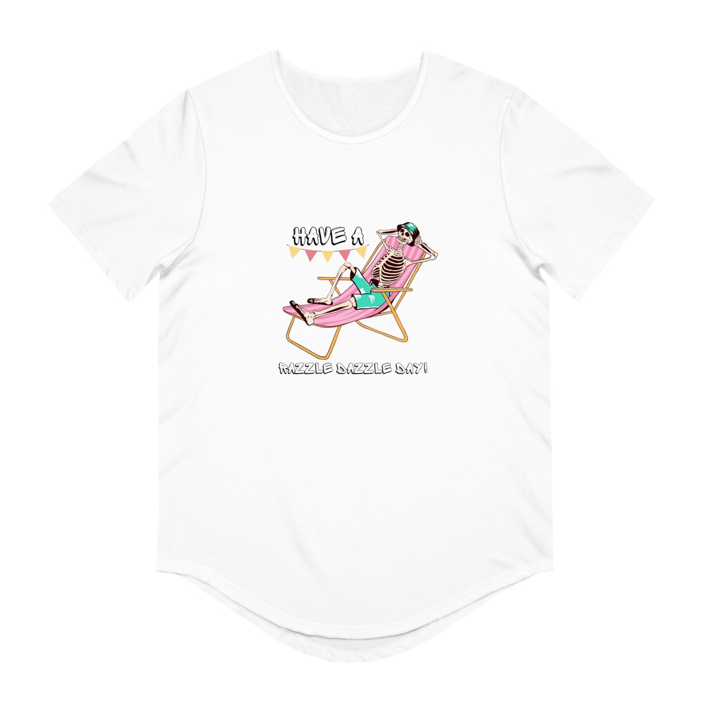 Tee Shirt Summer Skeleton Relaxing Mens Jersey Top