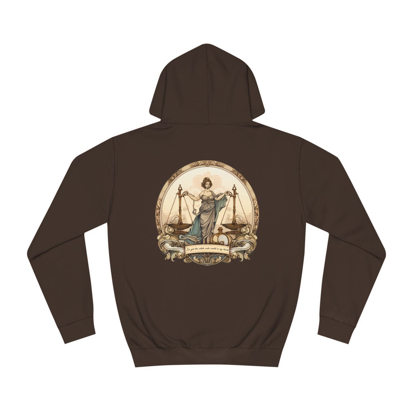 Libra Scales: Balance of Style Unisex College Hoodie