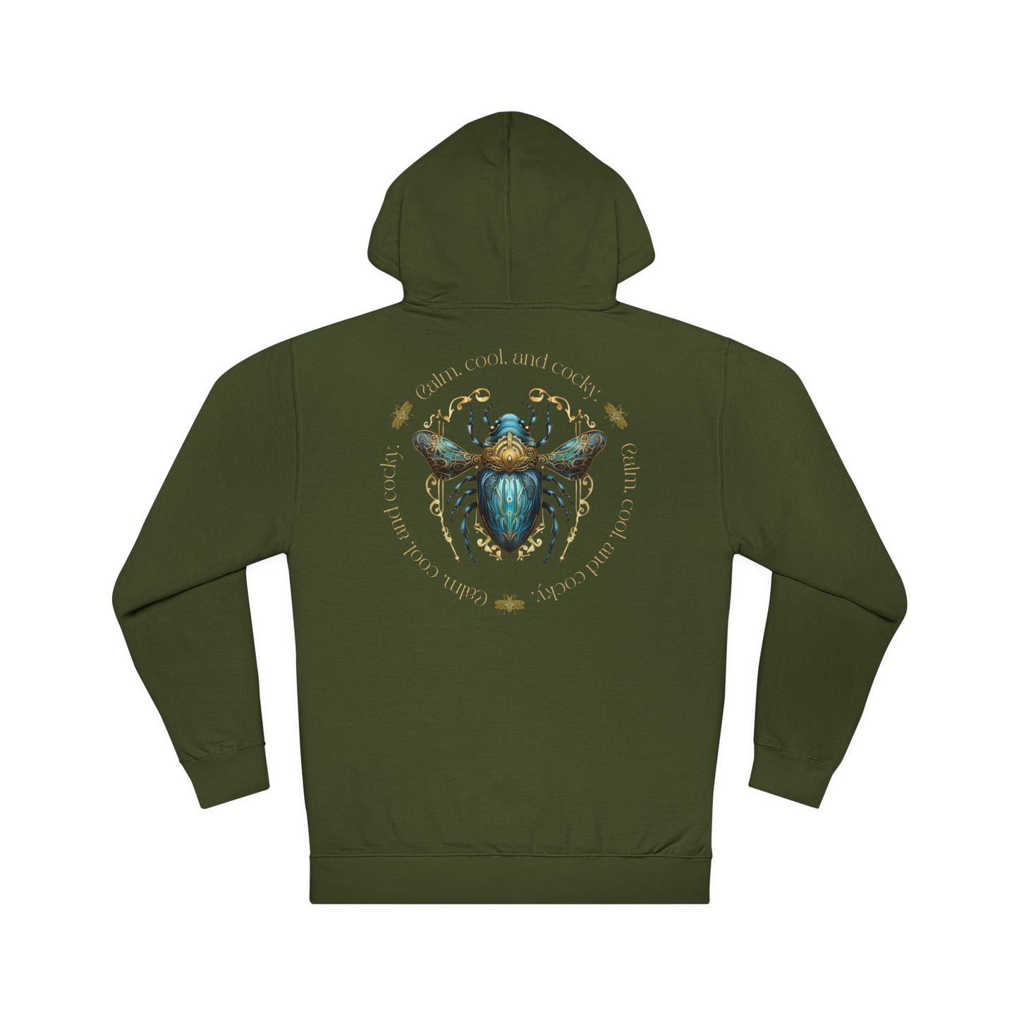 Epic Moments Await with this Calm and Cool Unisex Hooded Sweatshirt - Perfectly Balanced Style