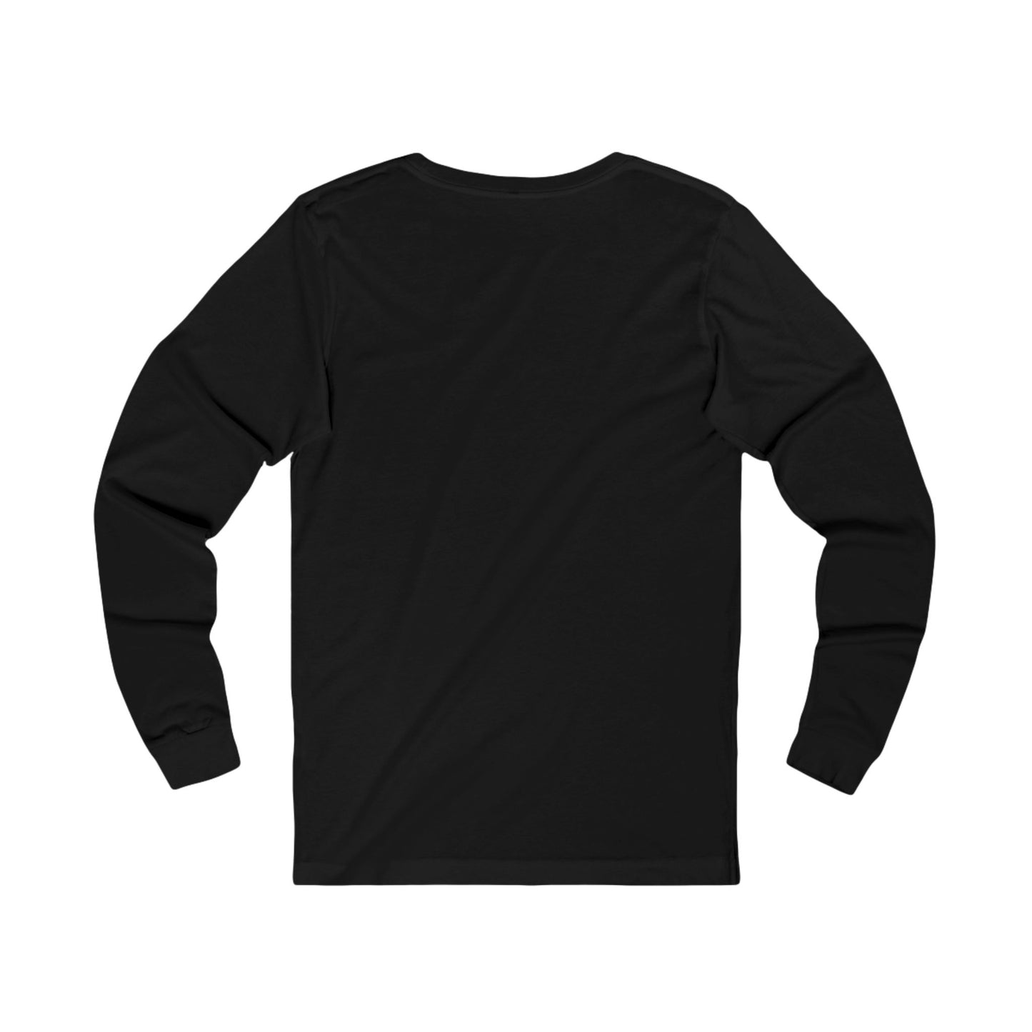 Gothic Floral Skull Long Sleeve Tee - Unisex Jersey Shirt for Edgy Fashion Enthusiasts