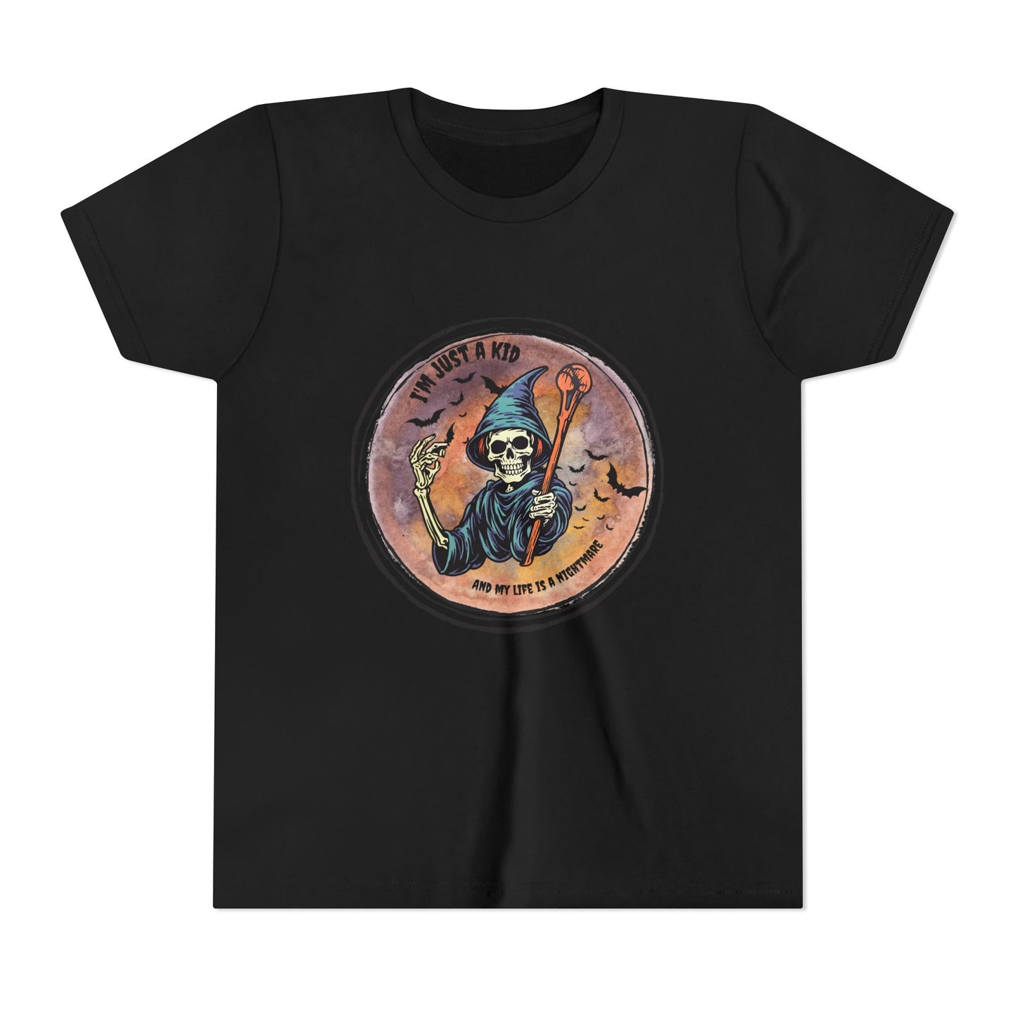 Adorable and Durable: Im Just A Kid Heavy Cotton™ Tee for Your Little Troublemaker