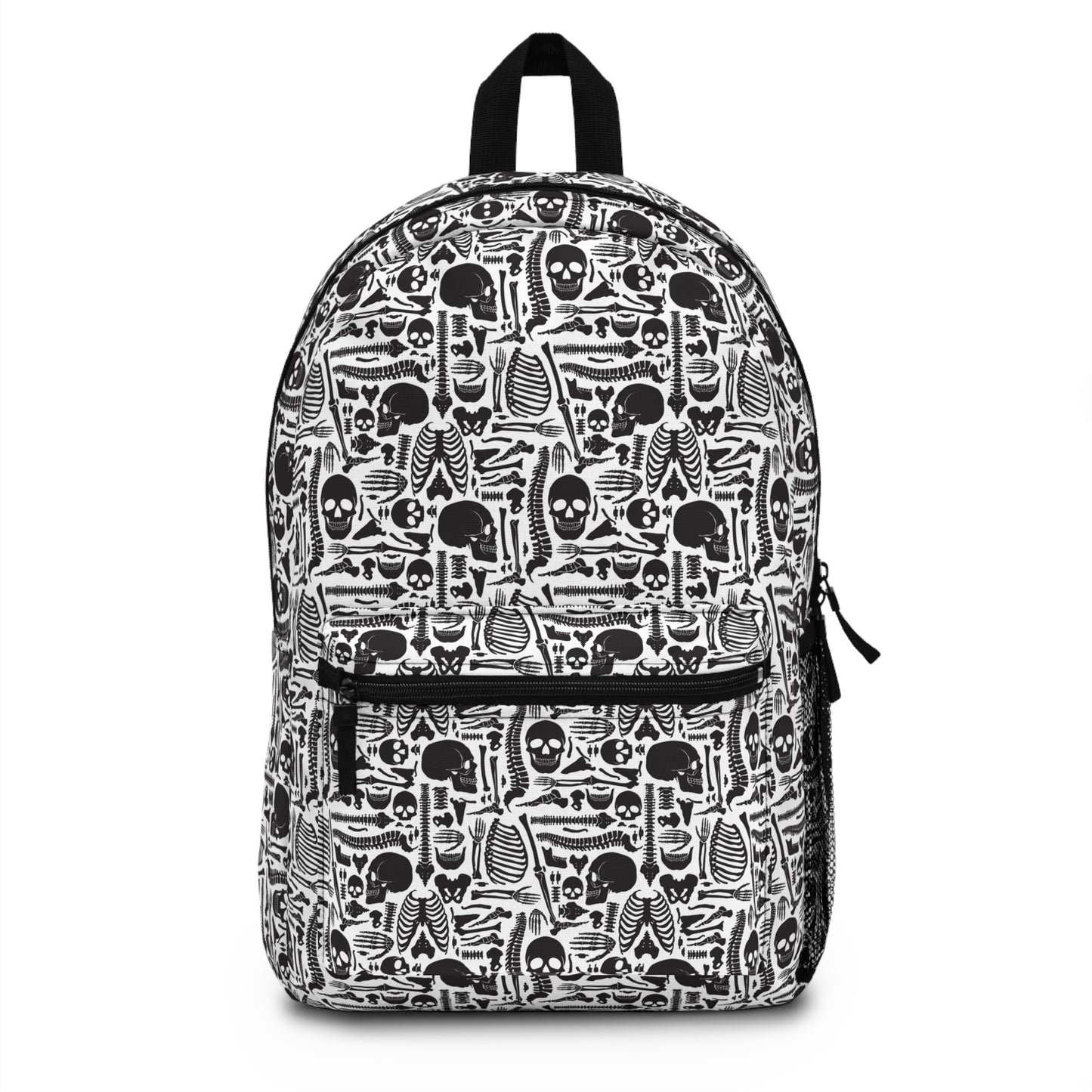 Spooky Adventure Skeleton Printed Backpack