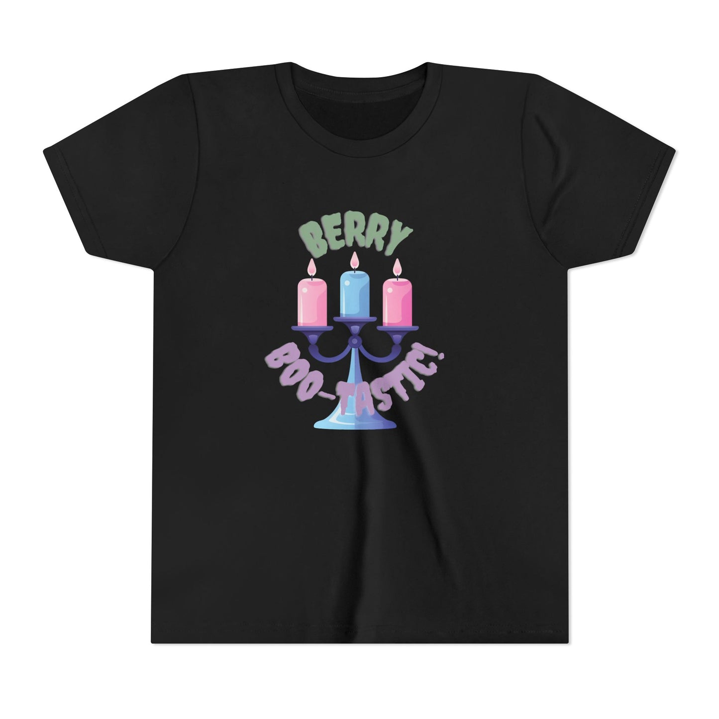 Berry Bootastic Pastel Halloween Youth Tee - Short Sleeve