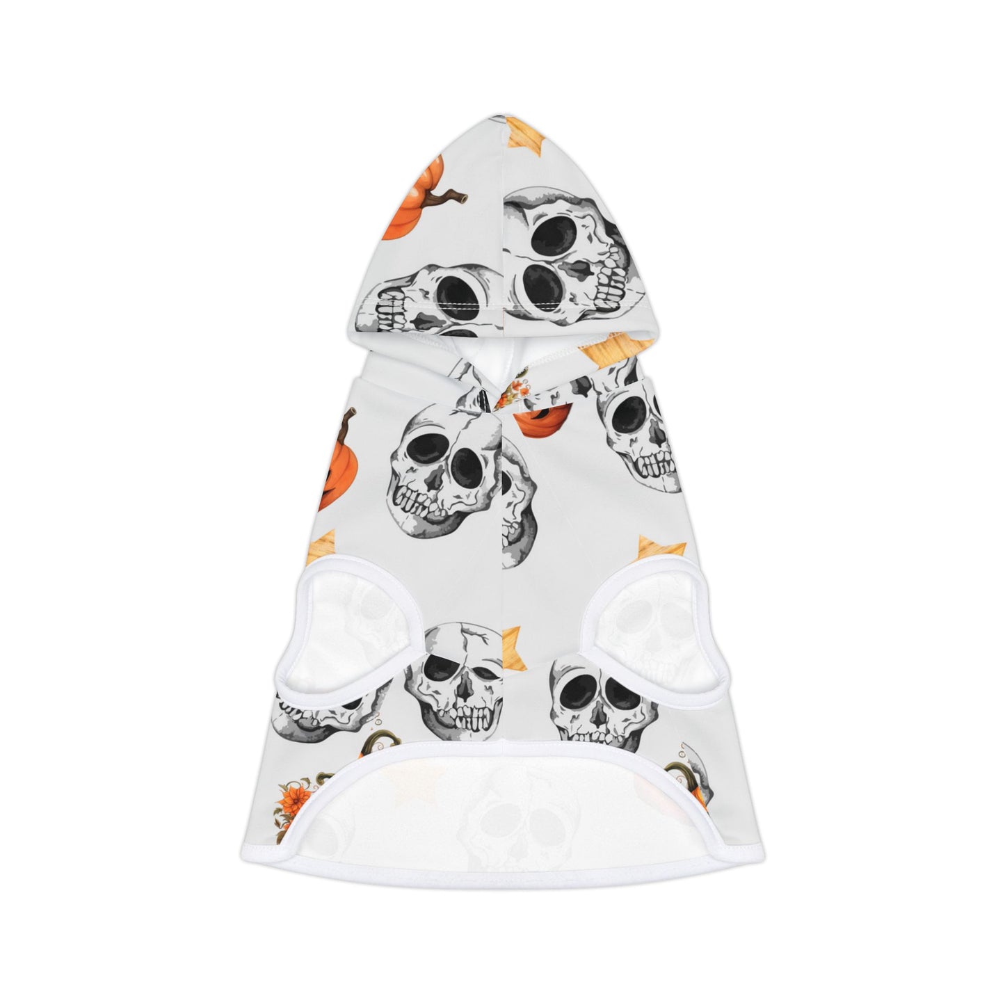Custom Skull Pet Hoodie - Perfect Fit and Adorable Style for your furry friend!