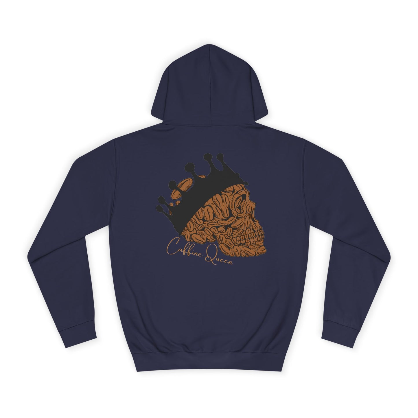 Cotton Blend Caffeine Queen Unisex Hoodie | Side Seams for Shape Retention | Cozy and Stylish