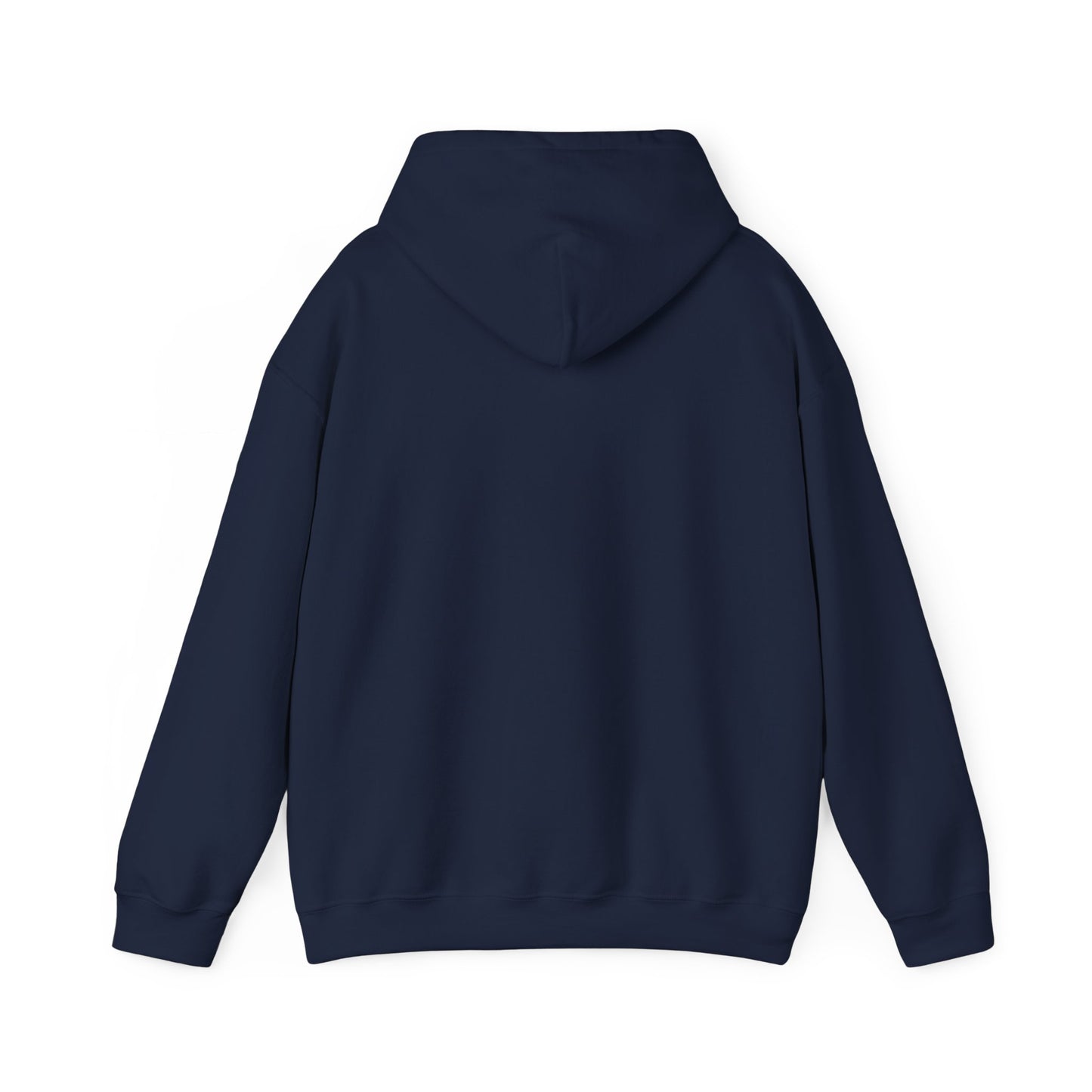 Stay Cozy this Winter with our Retro Ghost Unisex Heavy Blend Hooded Sweatshirt - Plush, Soft, and Warm with Holiday Spirit