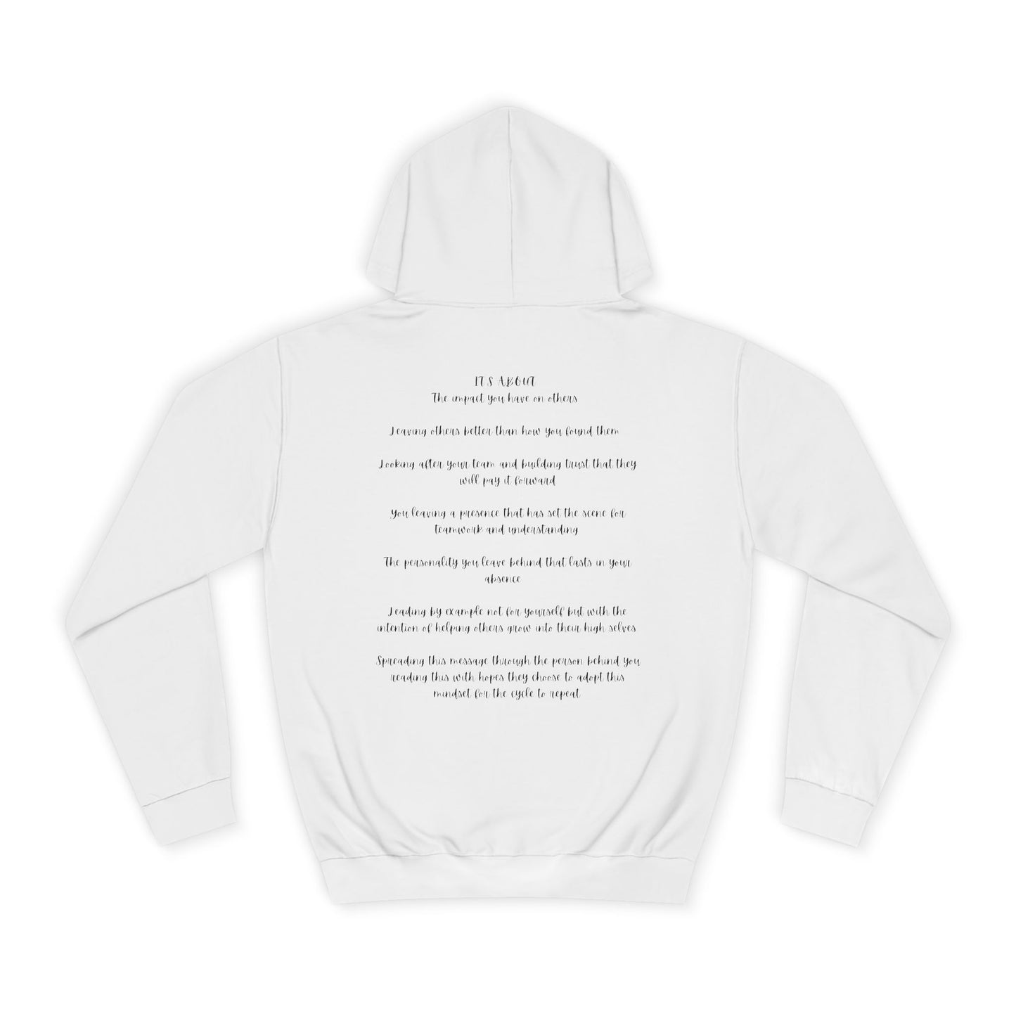 Leadership Unisex College Hoodie - Your Canvas for Style