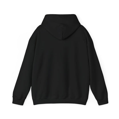 Stay Cozy this Winter with our Retro Ghost Unisex Heavy Blend Hooded Sweatshirt - Plush, Soft, and Warm with Holiday Spirit