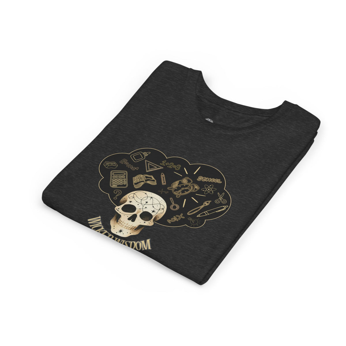 Skull with Potion Cloud Youth Tee | Witchy Magic, Alchemy Icons