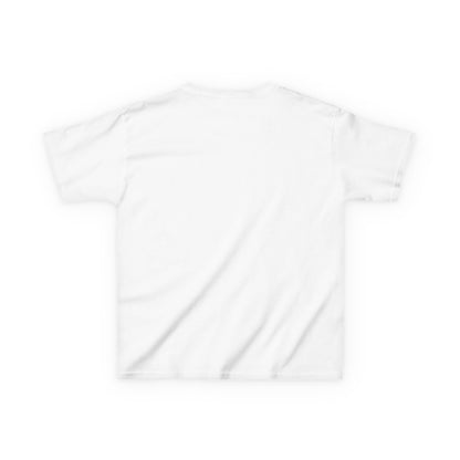 Santa Wreath Illustration Kids Tee | Holiday Christmas Charm