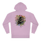 Nope Floral Skull Unisex Hooded Sweatshirt