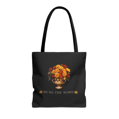 Mums The Word Tote Bag - Stylish and Practical Accessory for Busy Bees - Multiple Sizes Available