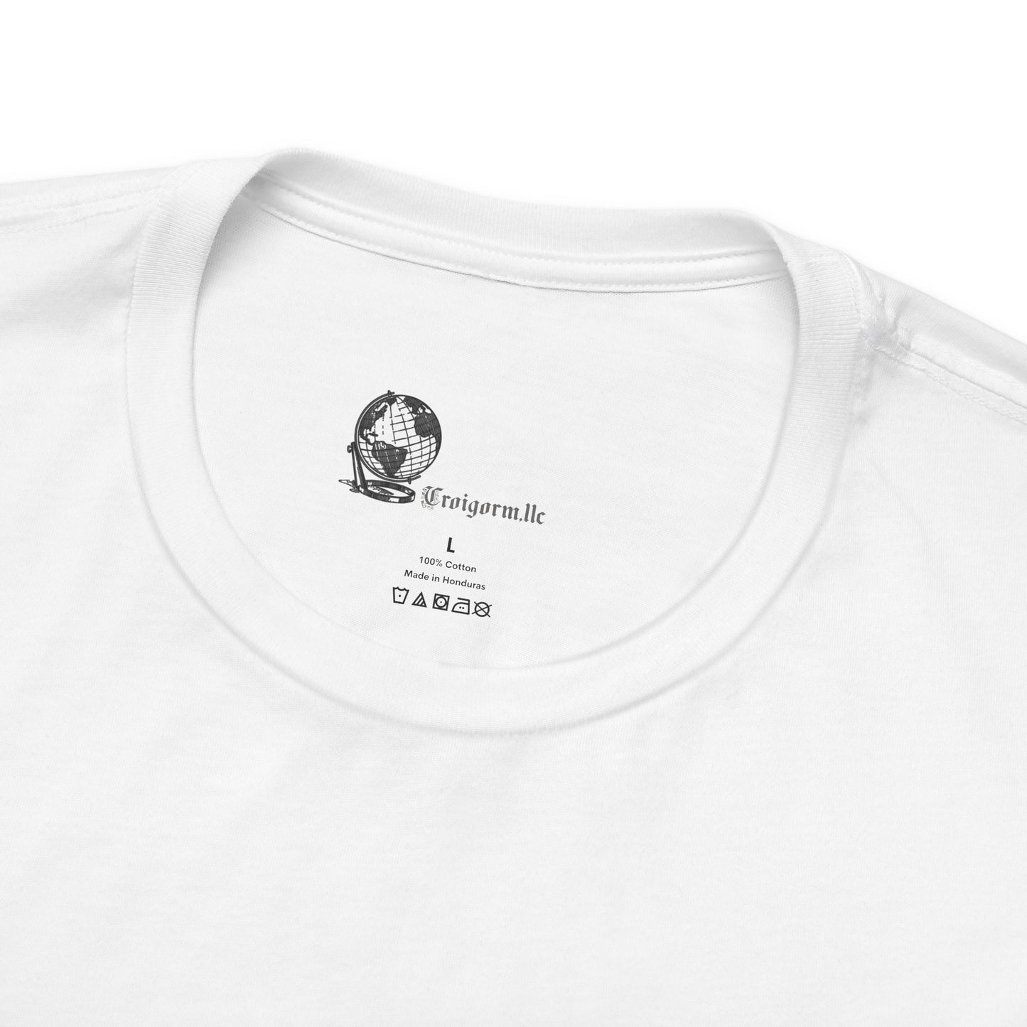 Anatomical Brain Illustration T-Shirt | Geometric Circle, Handwritten Script