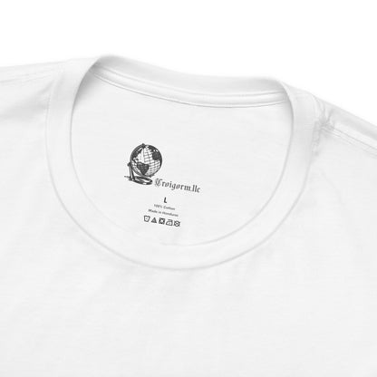 Anatomical Brain Illustration T-Shirt | Geometric Circle, Handwritten Script