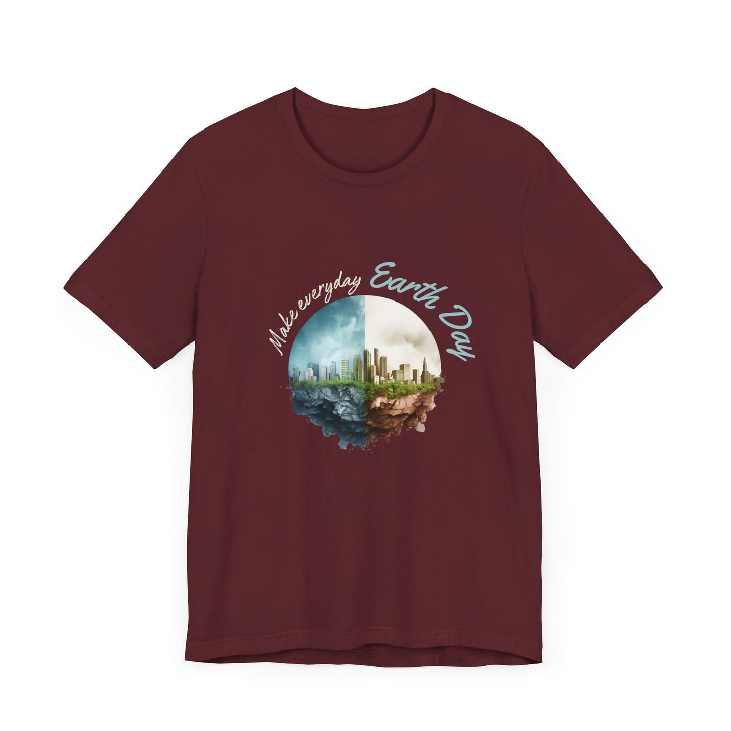 Eco-Friendly Earth Day Tee | Unisex World Shirt | Sustainable Jersey Top