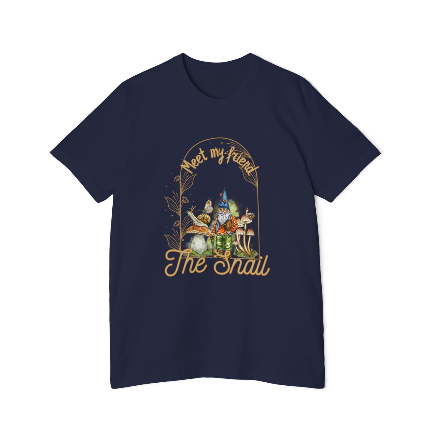 Whimsical Snail Delight T-Shirt - Perfect Unisex Tee for Nature Lovers!