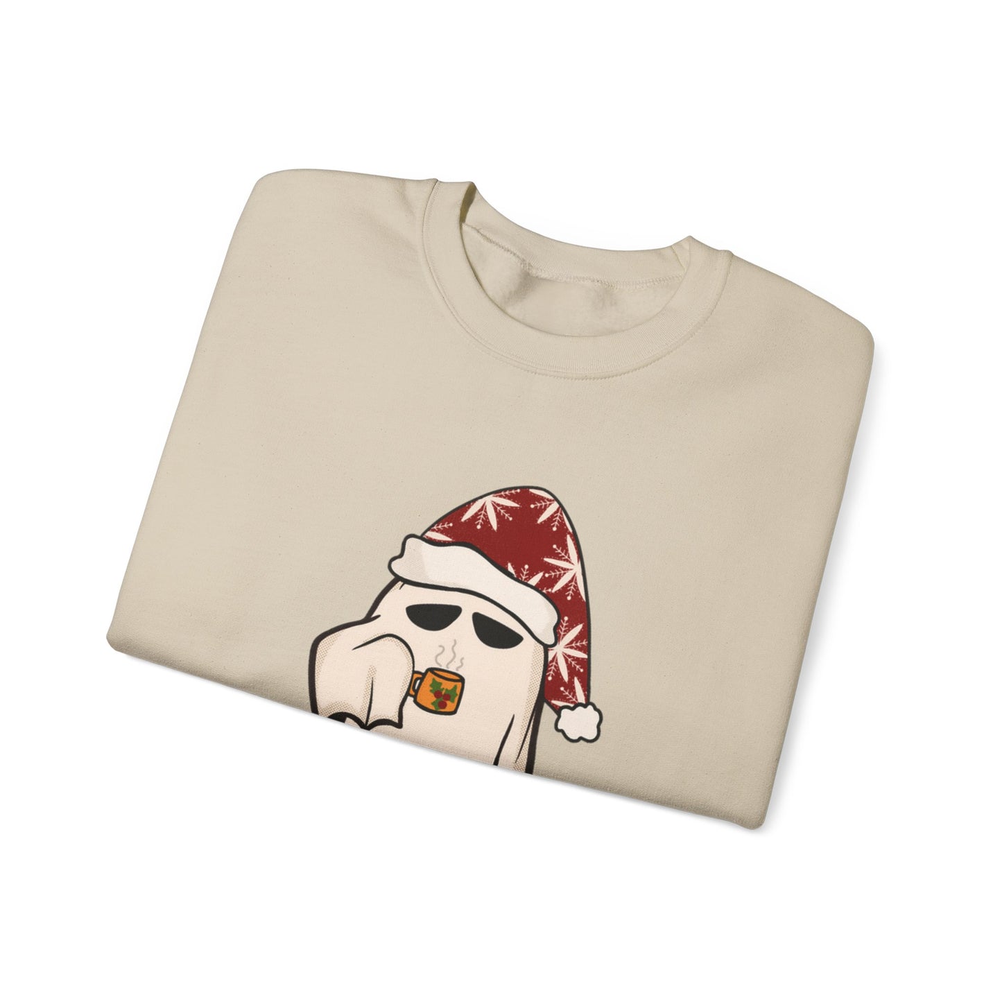 Stay Warm and Stylish with our Hot Chocolate or Death Crewneck Sweatshirt - Ethically Made in the USA