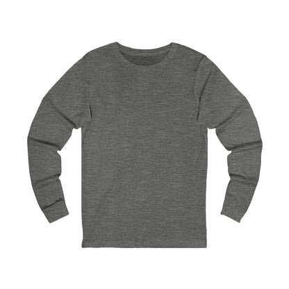 Mindful and Progressive Long Sleeve Tee for Positive Vibes | Unisex Jersey Shirt