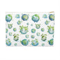 Save the Earth Accessory Pouch in Various Sizes | Earth Day Gift | Sustainable Zipper Bag