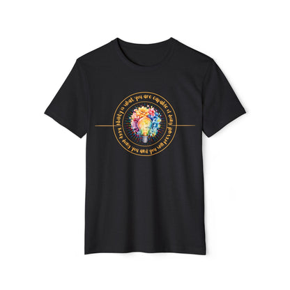 Sustainable Style: Ability is Capable Recycled Organic T-Shirt for All Genders