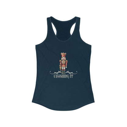 Nutcracker Christmas Women's Ideal Racerback Tank - Crushing It in Style