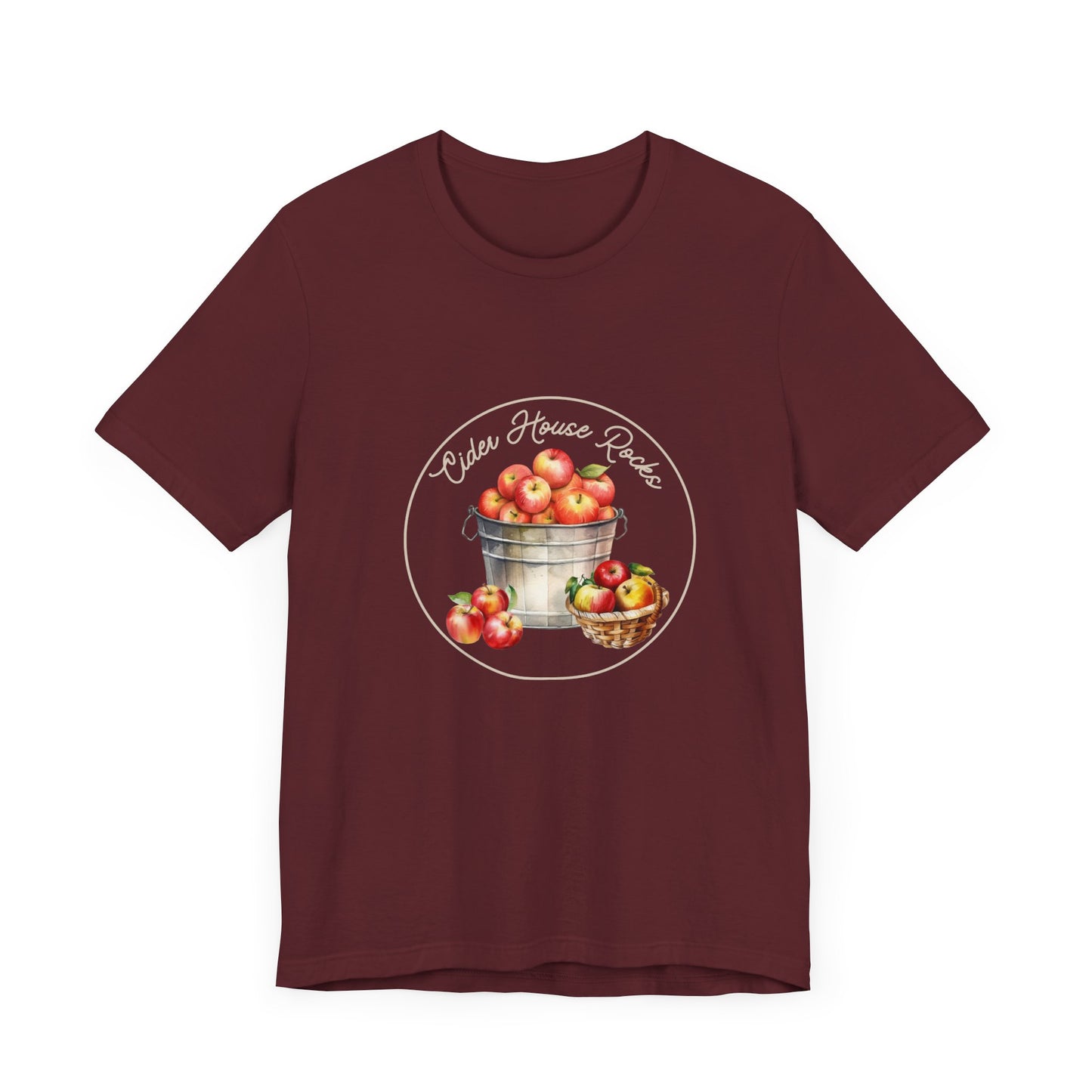 Fall Harvest Fashion | Unisex Jersey Tee with Thanksgiving and Cider House Vibes