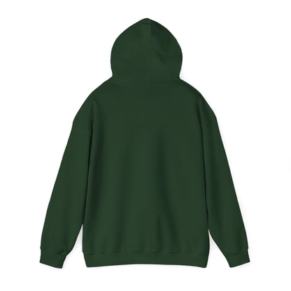 Stay Cozy this Winter with our Retro Ghost Unisex Heavy Blend Hooded Sweatshirt - Plush, Soft, and Warm with Holiday Spirit