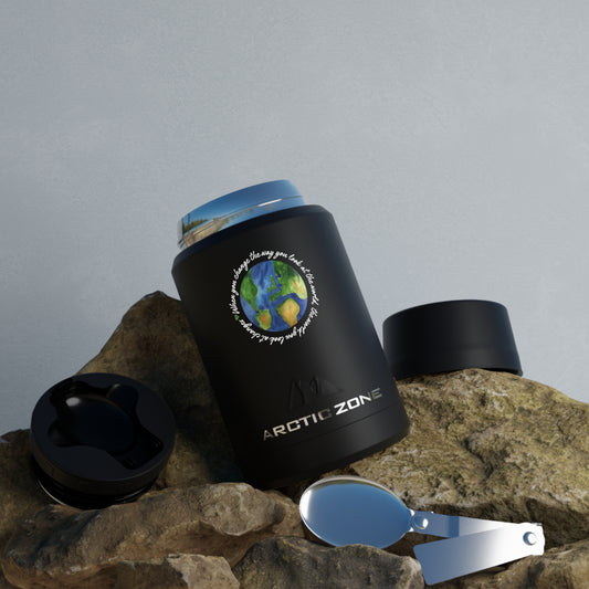 Premium Copper Insulated Food Container for Earthday Adventures | 24h Cold, 8h Hot