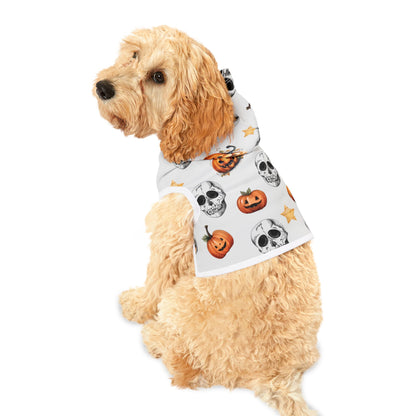 Custom Skull Pet Hoodie - Perfect Fit and Adorable Style for your furry friend!