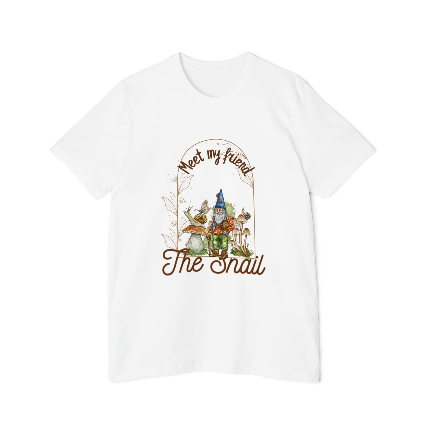 Whimsical Snail Delight T-Shirt - Perfect Unisex Tee for Nature Lovers!