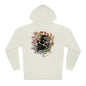 Nope Floral Skull Unisex Hooded Sweatshirt