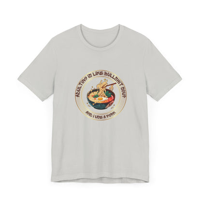 Anime Ramen Sushi Tee | Unisex Soft Cotton Shirt for Anime Fans | Lightweight & Breathable