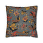 Spooky Scary Skeleton Vibe Pillow Case - Double Sided Print, Concealed Zipper, 100% Polyester Cover