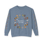 Thankful for my Sanity Unisex Lightweight Crewneck Sweatshirt - Soft Ring-Spun Cotton, Sustainable Dyes, Comfort Colors
