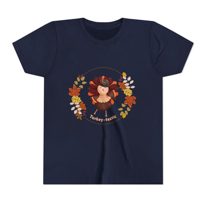Turkey Tastic Youth Short Sleeve T-Shirt - Unique Design for Standout Style!