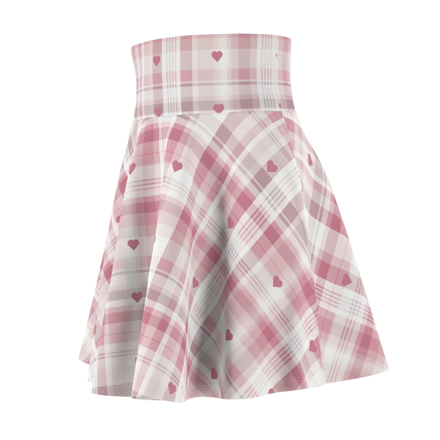 Stay stylish this Valentine's Day with our Women's Skater Skirt | Cozy & Creative | Croigorm LLC