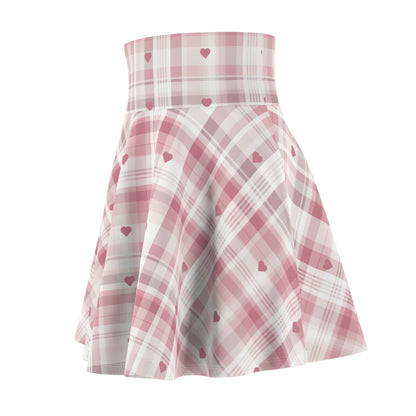 Stay stylish this Valentine's Day with our Women's Skater Skirt | Cozy & Creative | Croigorm LLC