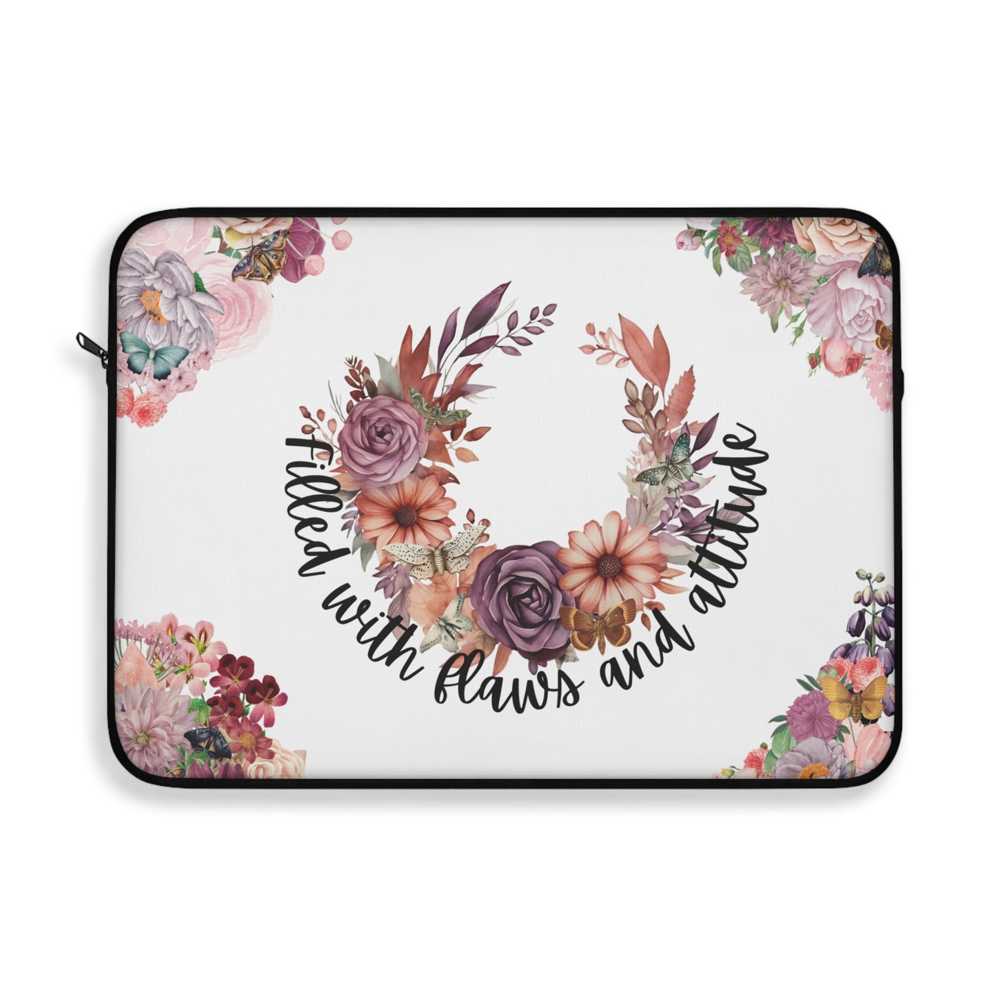 Flawed & Fabulous Laptop Sleeve - Stylish Protection for Your Laptop!