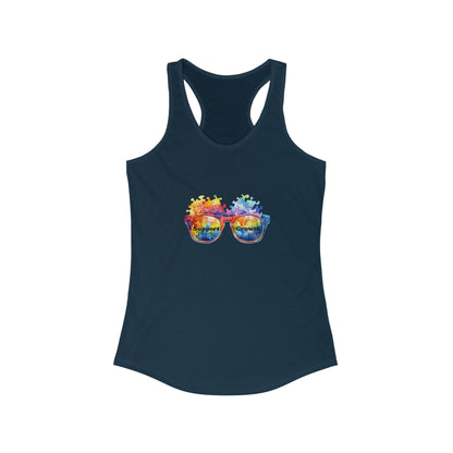 Slim Fit Tank Top for Women - Supportive Design with Racerback Cut - Ideal for Daily Wear and Workouts