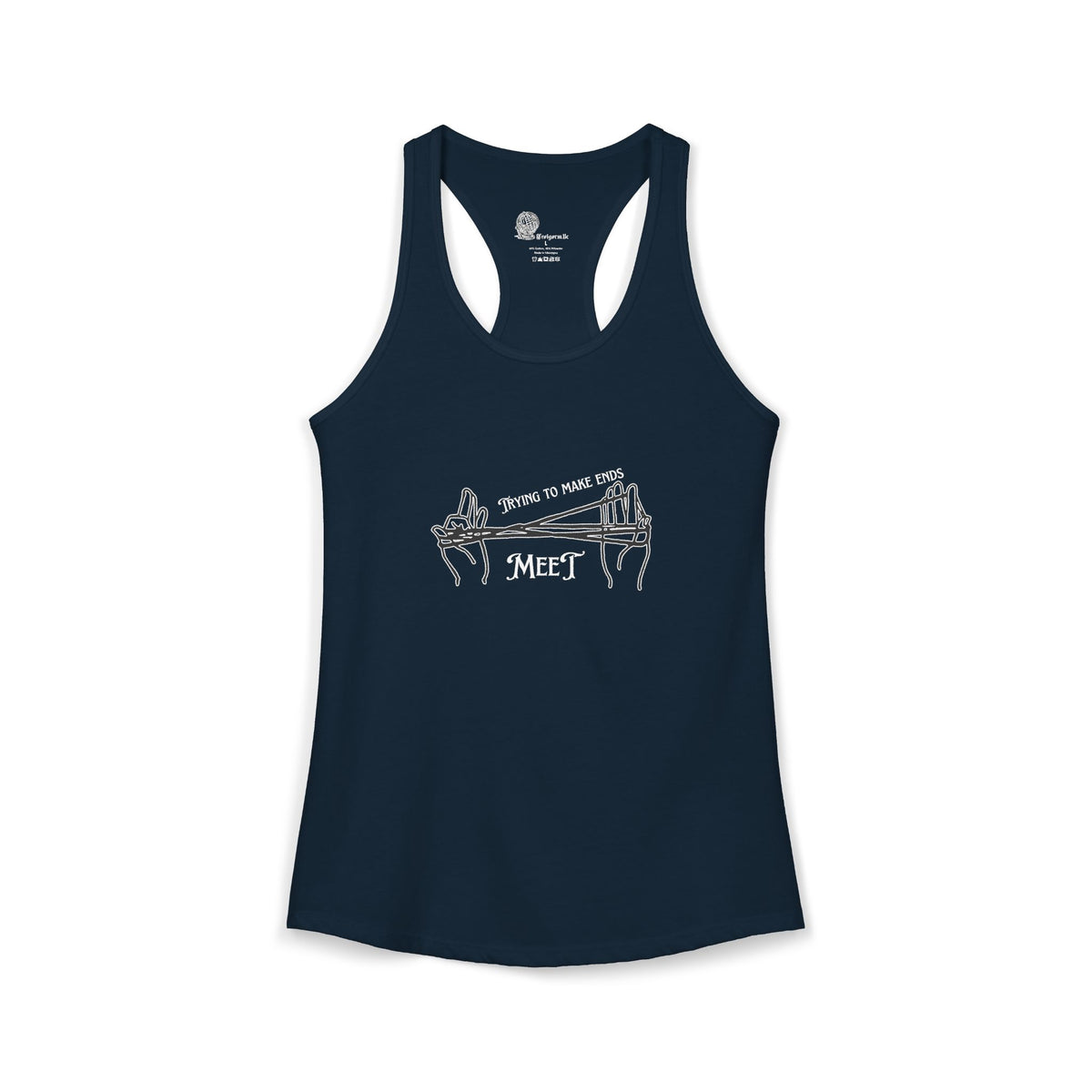 Making Ends Meet Women's Ideal Racerback Tank