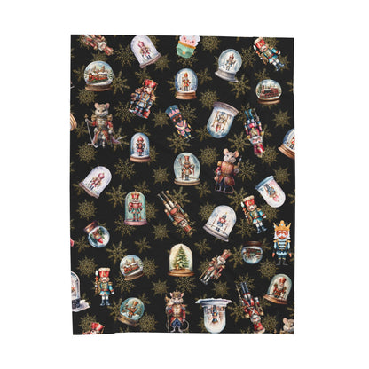 Premium Quality Boys Velveteen Snowglobe Blanket | Perfect Gift for Friends and Family | Choose from 3 Sizes