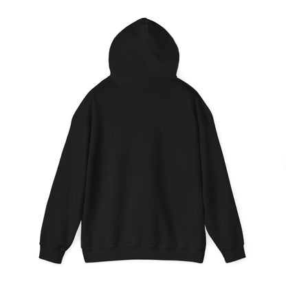 Stay Cozy this Winter with our Retro Ghost Unisex Heavy Blend Hooded Sweatshirt - Plush, Soft, and Warm with Holiday Spirit