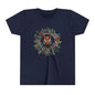 Get Festive with our Hoot N Holler Holiday Youth Short Sleeve Tee - Sustainable & Stylish