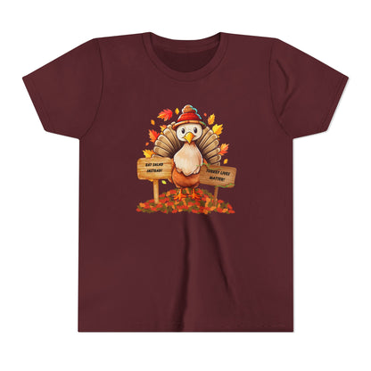 Support a Cause with Style - Turkey Lives Matter Youth Tee - Comfy and Ethically Made