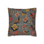 Spooky Scary Skeleton Vibe Pillow Case - Double Sided Print, Concealed Zipper, 100% Polyester Cover