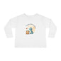Recycling Dinosaur Love Toddler Long Sleeve Tee – Be the Solution to Pollution!
