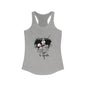 Gothic Valentine Skeleton Couple Women's Racerback Tank I Love You to Death