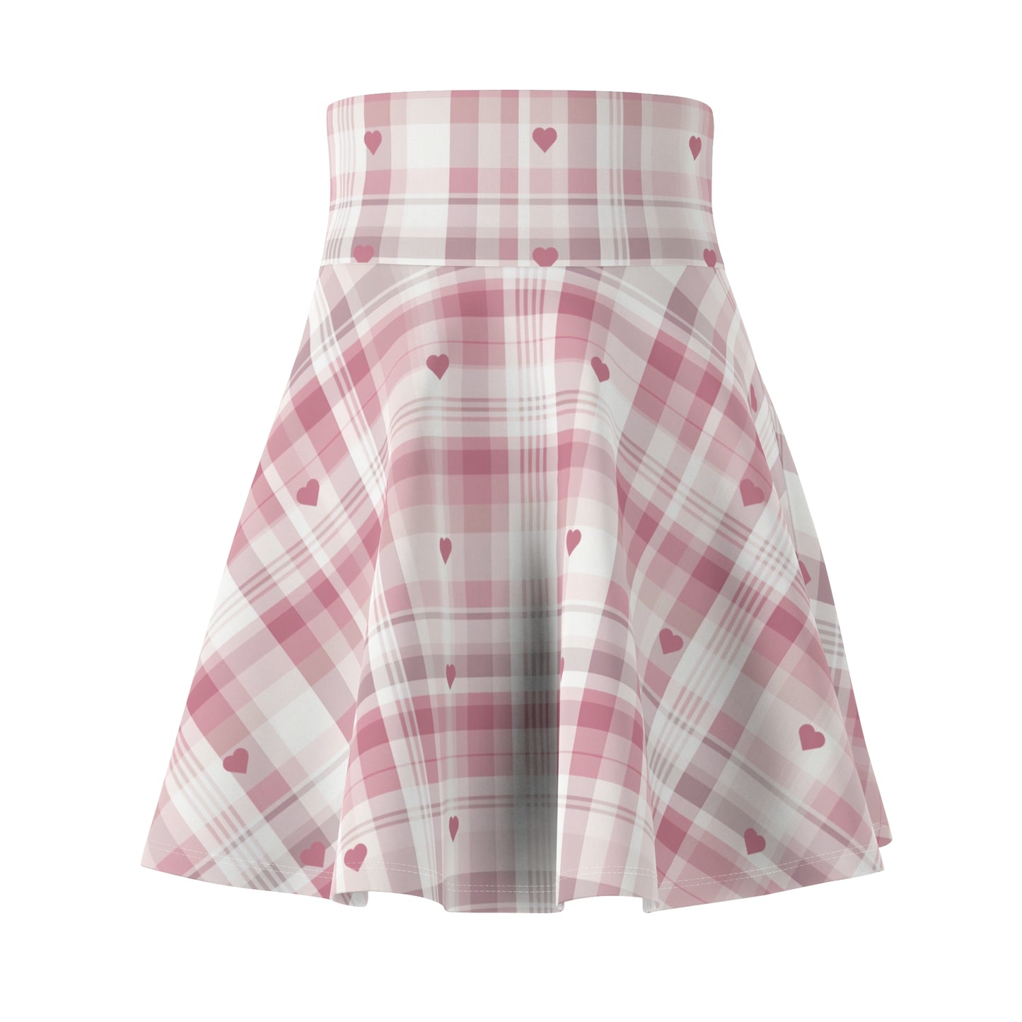 Stay stylish this Valentine's Day with our Women's Skater Skirt | Cozy & Creative | Croigorm LLC